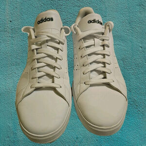 Adidas Advantage 2.0 Men’s Size US 9.5 UK 9 Sneakers White & Green Shoes